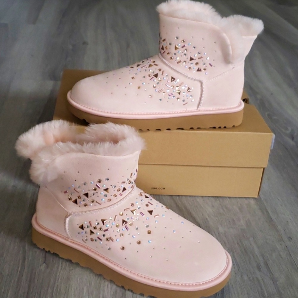 🆕 Rare UGG | Mini Boots | Galaxy Swarovski Bling | NWT